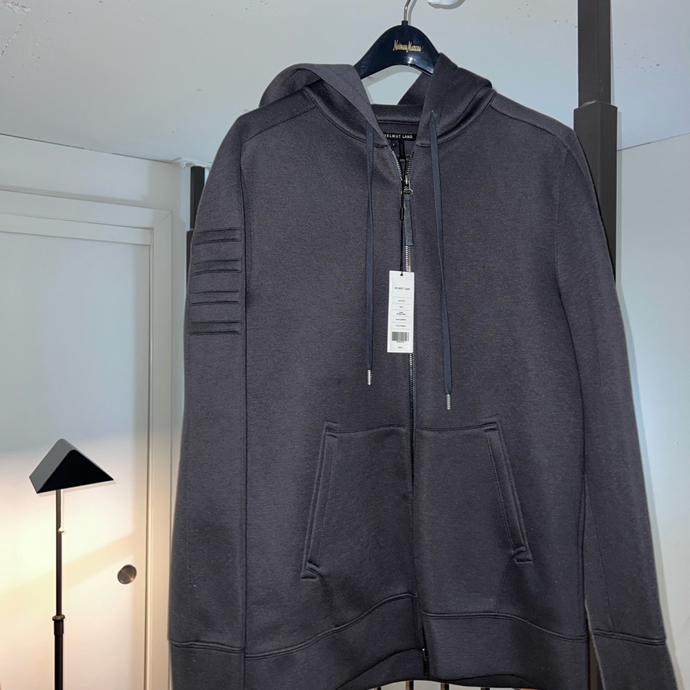 Helmut Lang Black Zip Up Sweater
Never worn